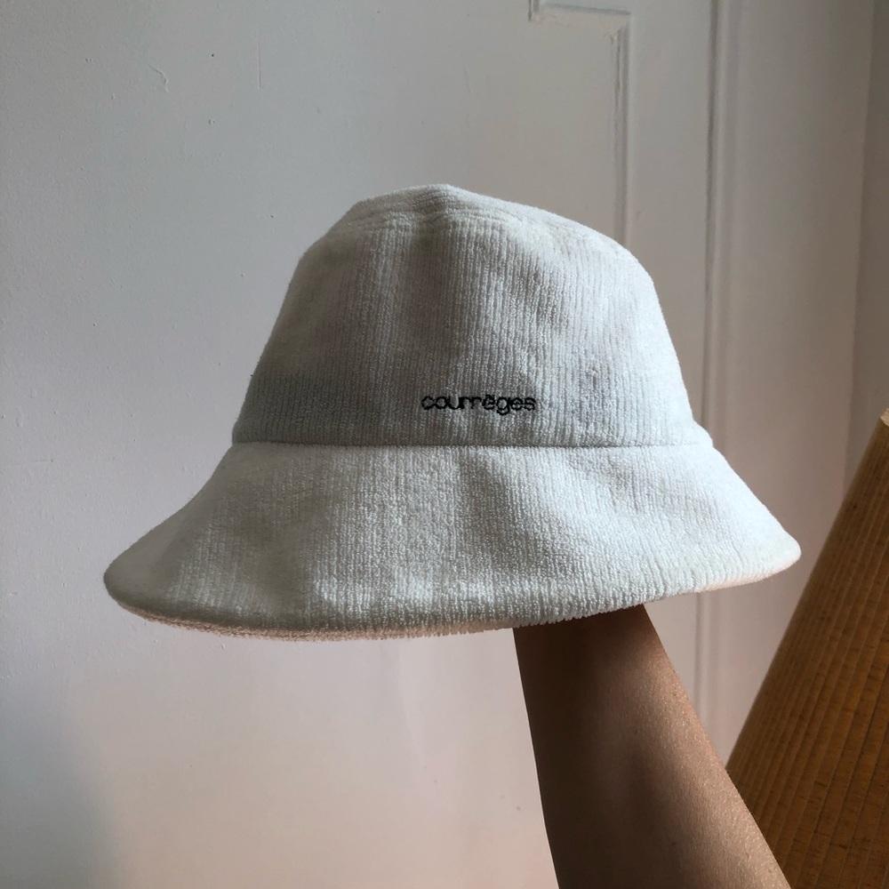 Vintage Courreges bucket hat!